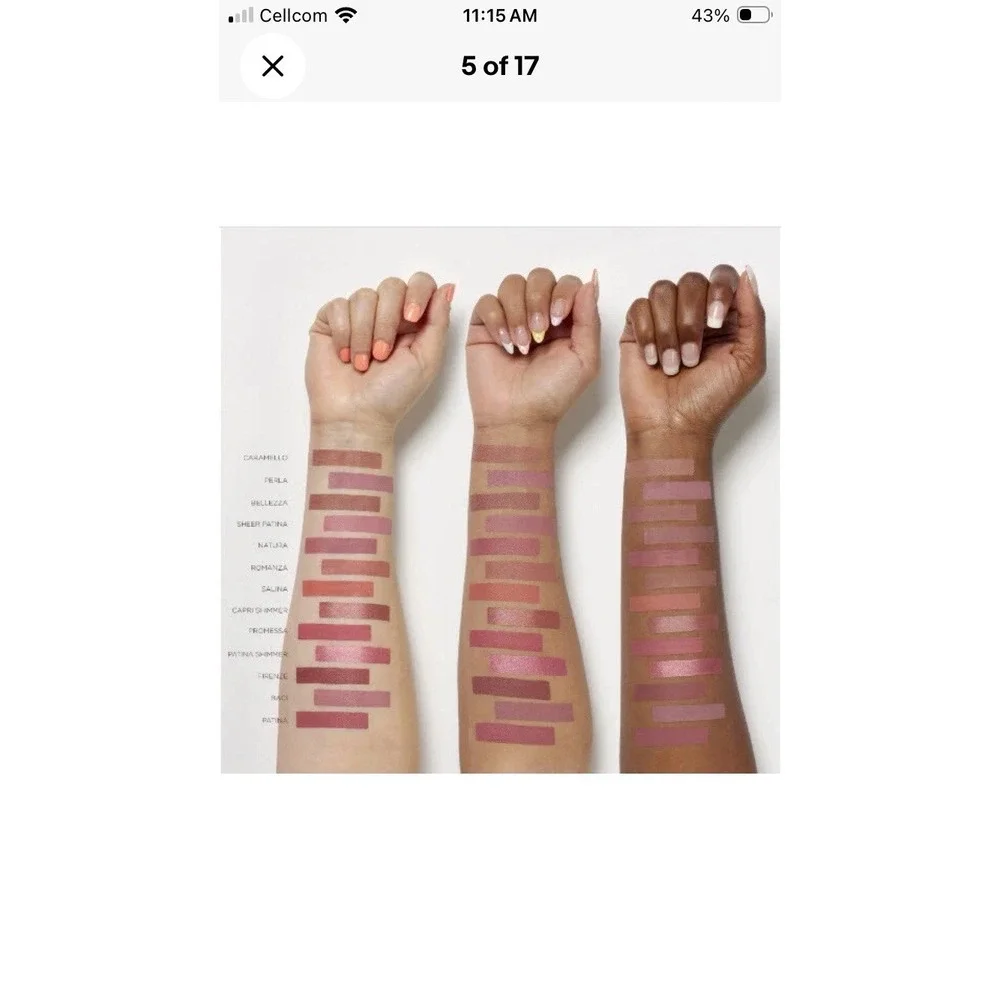 New In box patina Stila Cosmetics Stay All Day Liquid Lipstick FULL SIZE‎